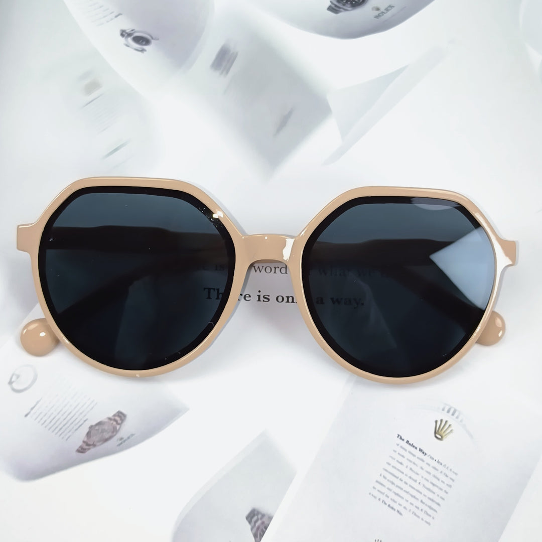 Women’s Geometric Sunglasses with Extravagant Accent Stornfield