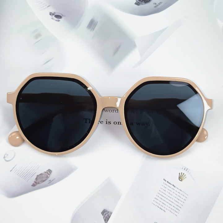 Women’s Geometric Sunglasses with Extravagant Accent Stornfield