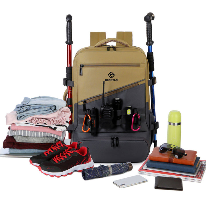 Adventure-ready Multi-Compartment Backpack Stornfield