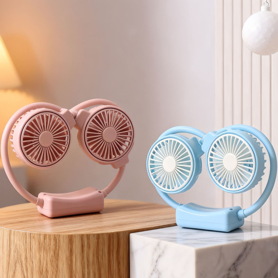 Portable Neck Fan with Flexible Mount Stornfield