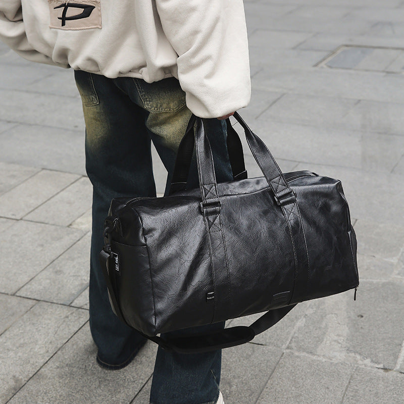 Multifunctional Sports and Travel Bag Made of Durable Synthetic Leather Stornfield