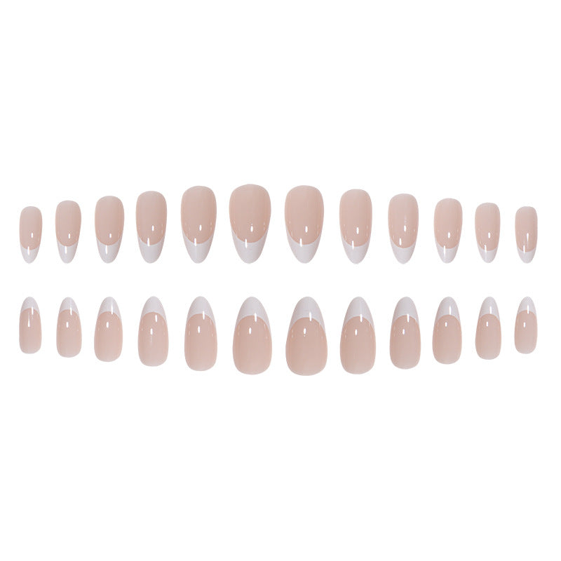 Elegant French Tip Press-On Nails Stornfield 1789085735