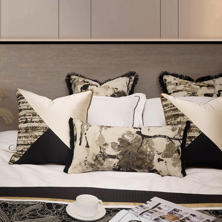 Artistic Landscape Print Decorative Cushion Cover