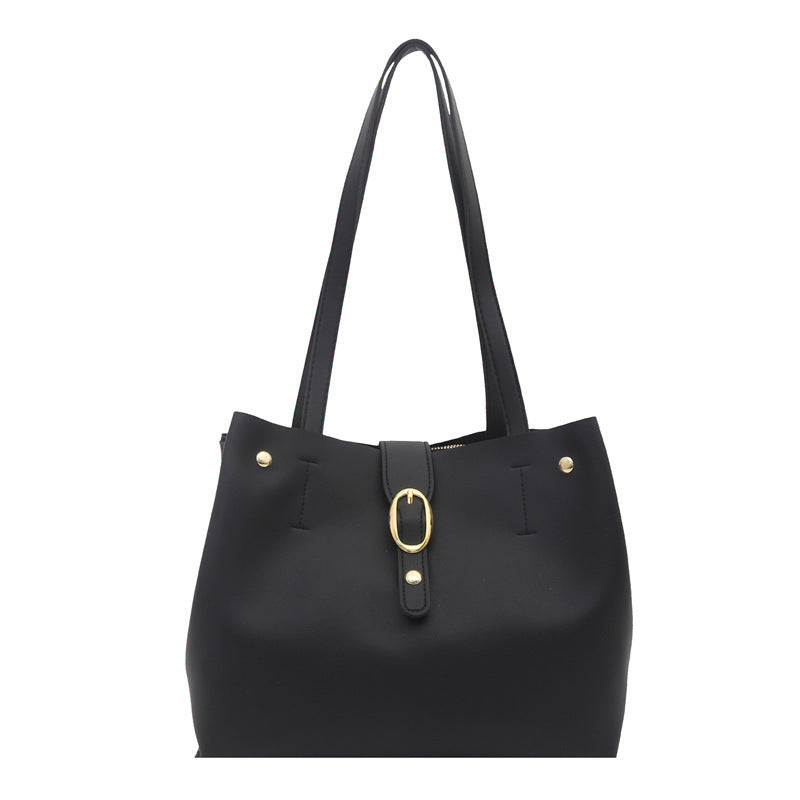 Structured Leather Tote Bag Stornfield