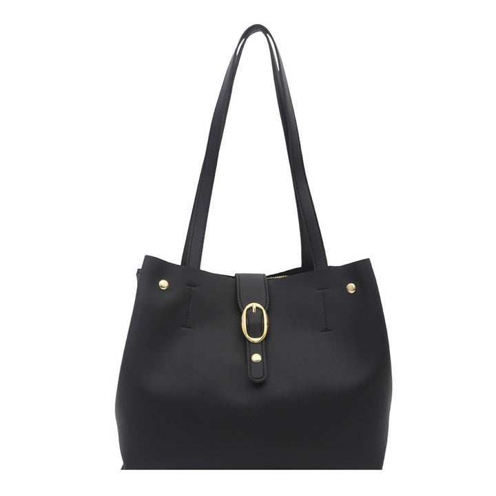 Structured Leather Tote Bag Stornfield