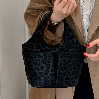 Stylish Faux Leather Tote Bag