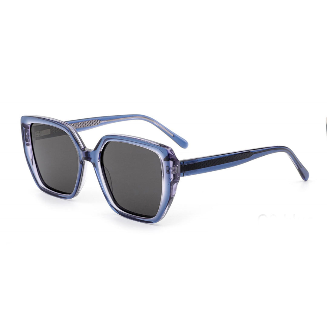 Ladies large square sunglasses with innovative frame and polarized lenses Stornfield