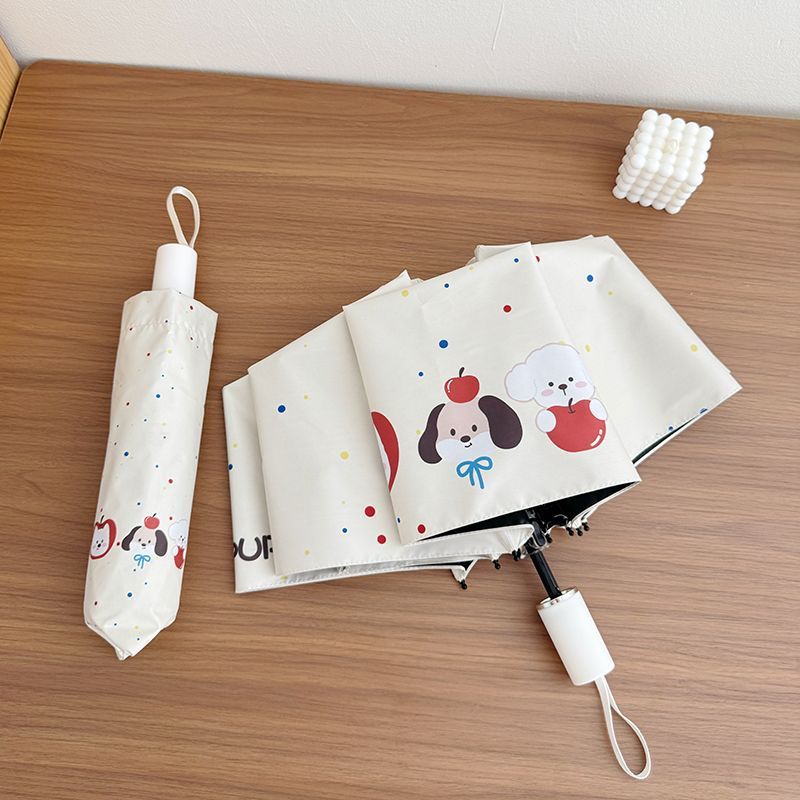 Women's Folding Umbrella with Cute Animal Designs Stornfield