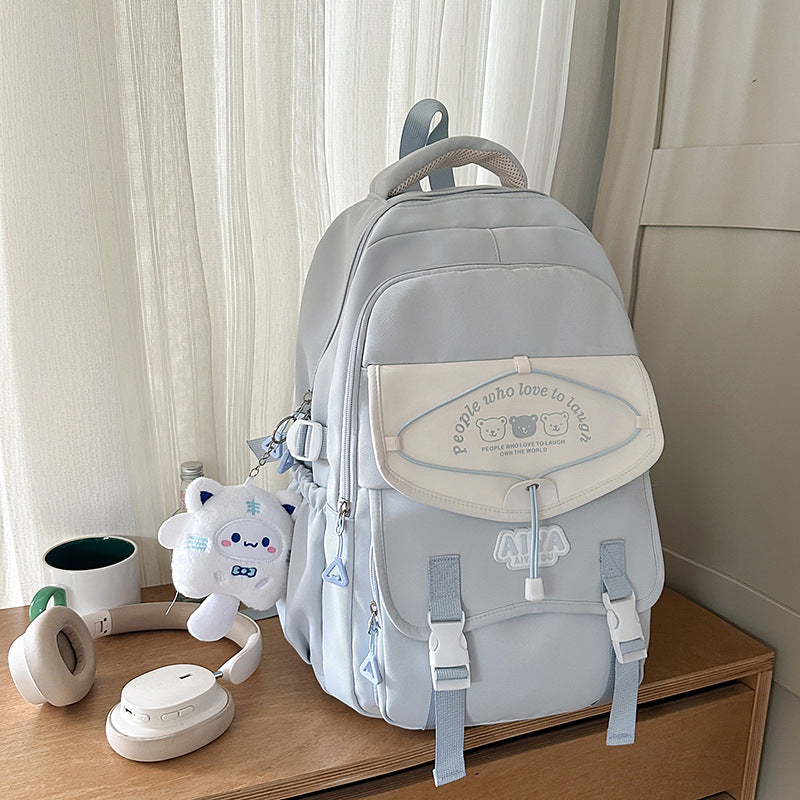 Playful Graphic Design School Backpack