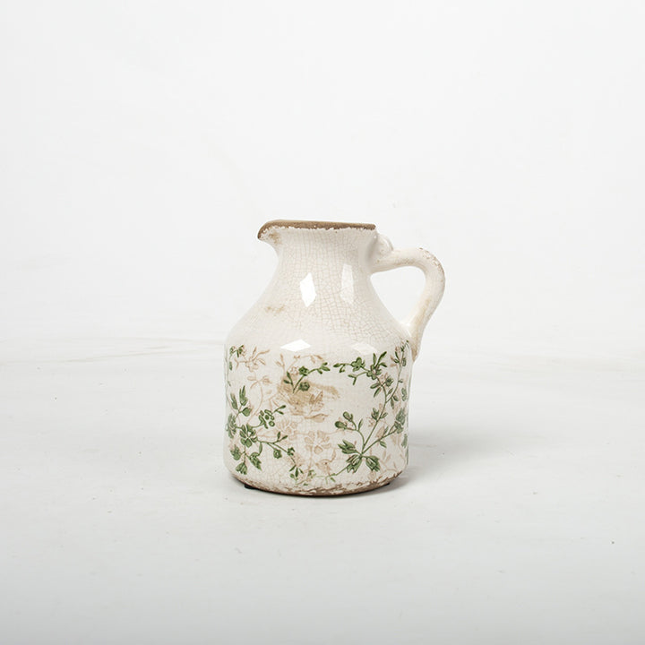 Floral Ceramic Jug Stornfield