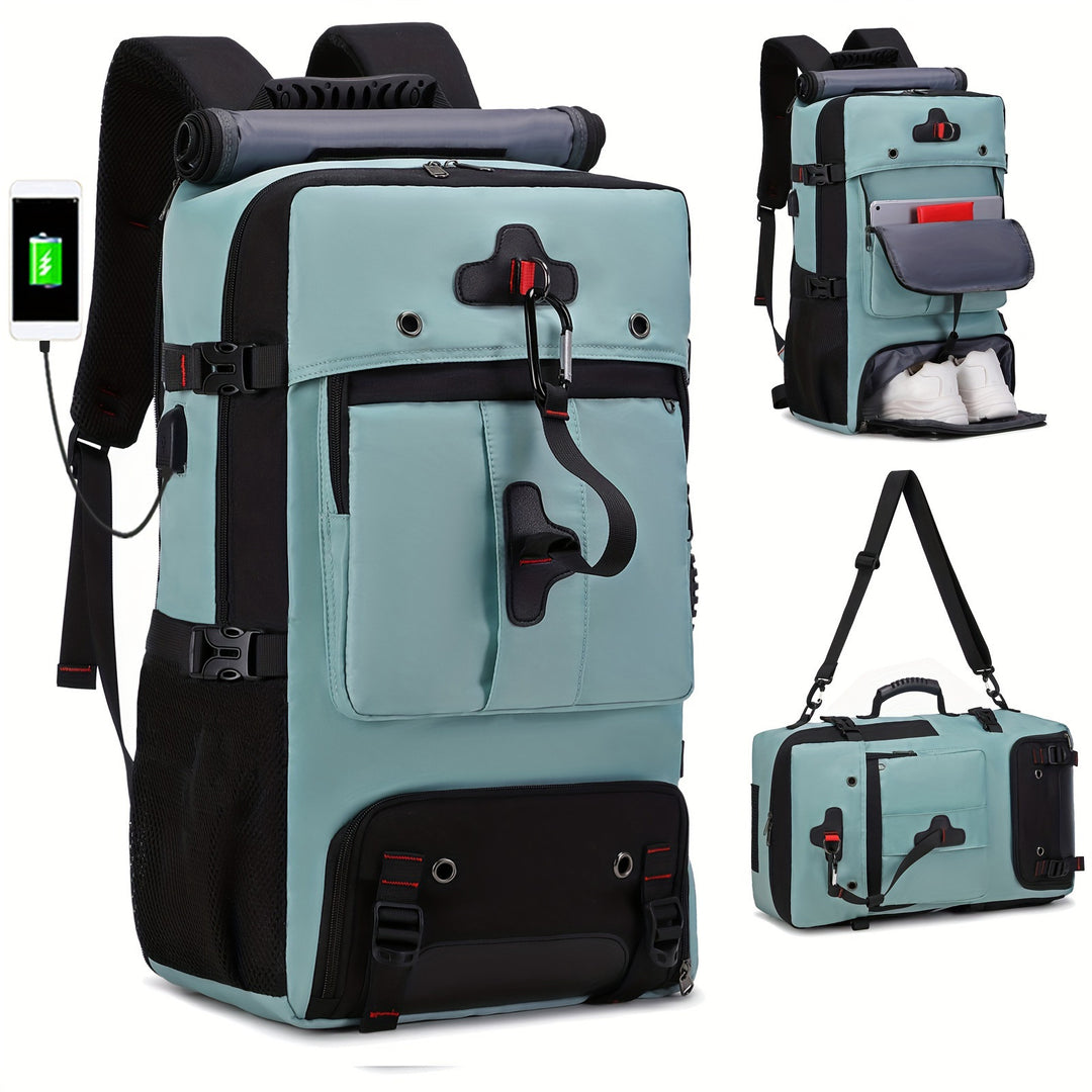 Unisex multifunctional backpack with integrated power bank function Stornfield