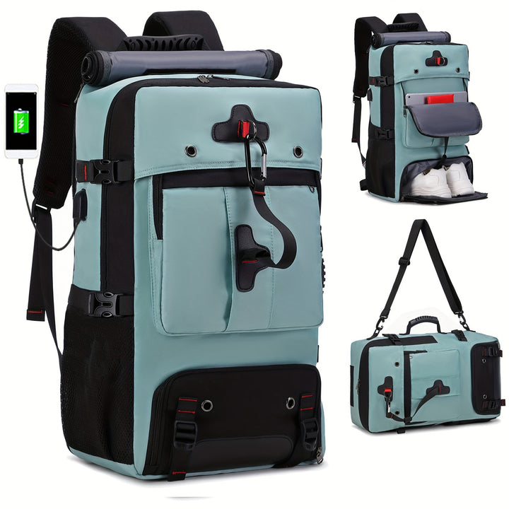 Unisex multifunctional backpack with integrated power bank function Stornfield