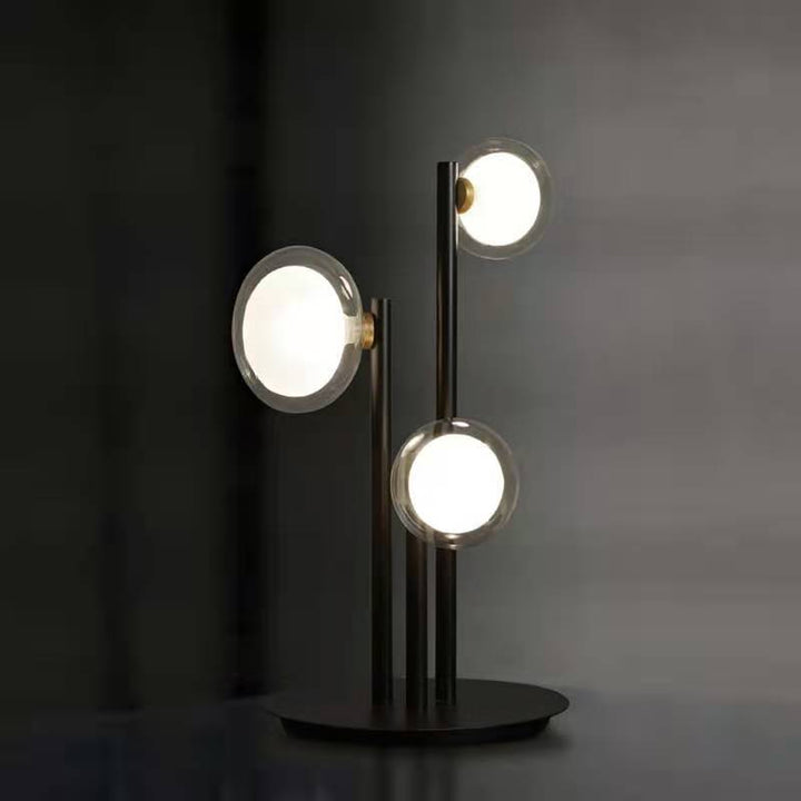 Modern Artistic Table Lamp with Geometric Design