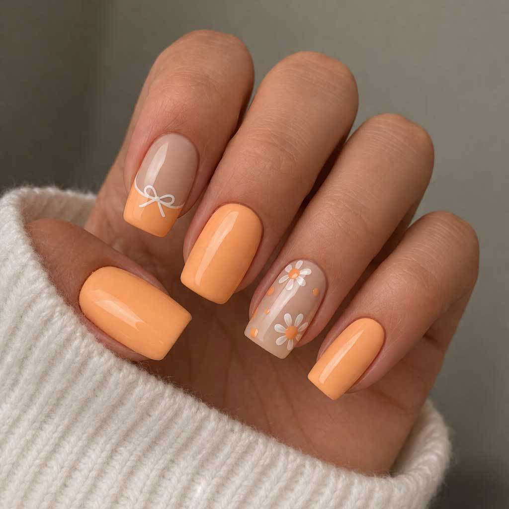 Creative Floral Nail Art Set