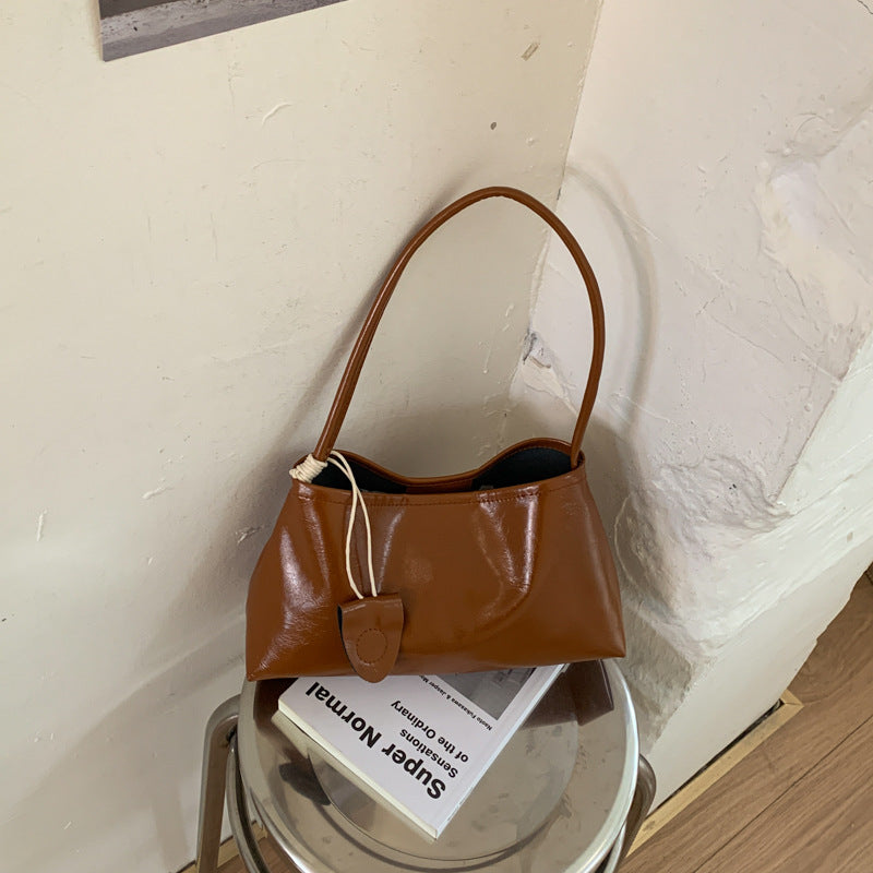 Elegant Structured Handheld Tote