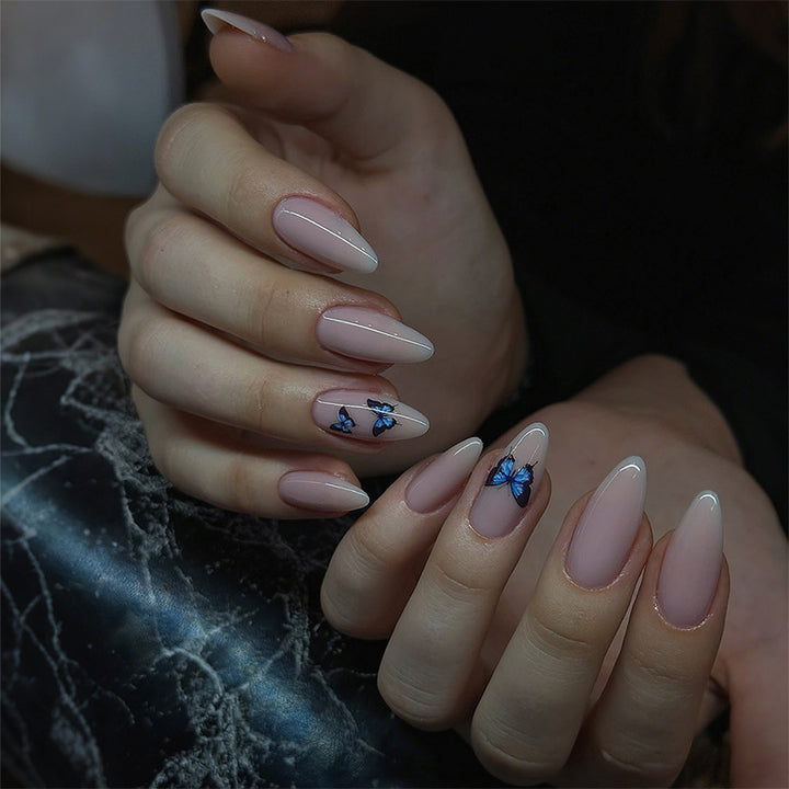 Artistic Butterfly Press-On Nails Stornfield