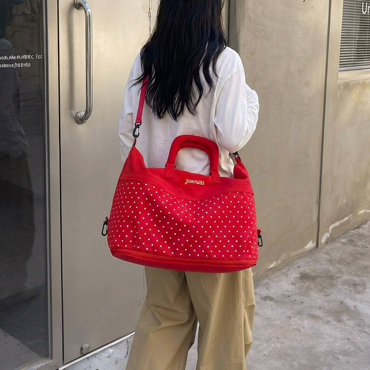 Stylish Travel Duffel Bag with Adjustable Strap