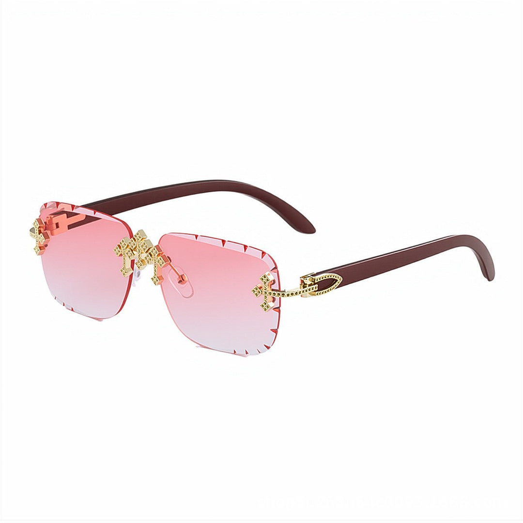 Elegant Decorative Oversized Sunglasses