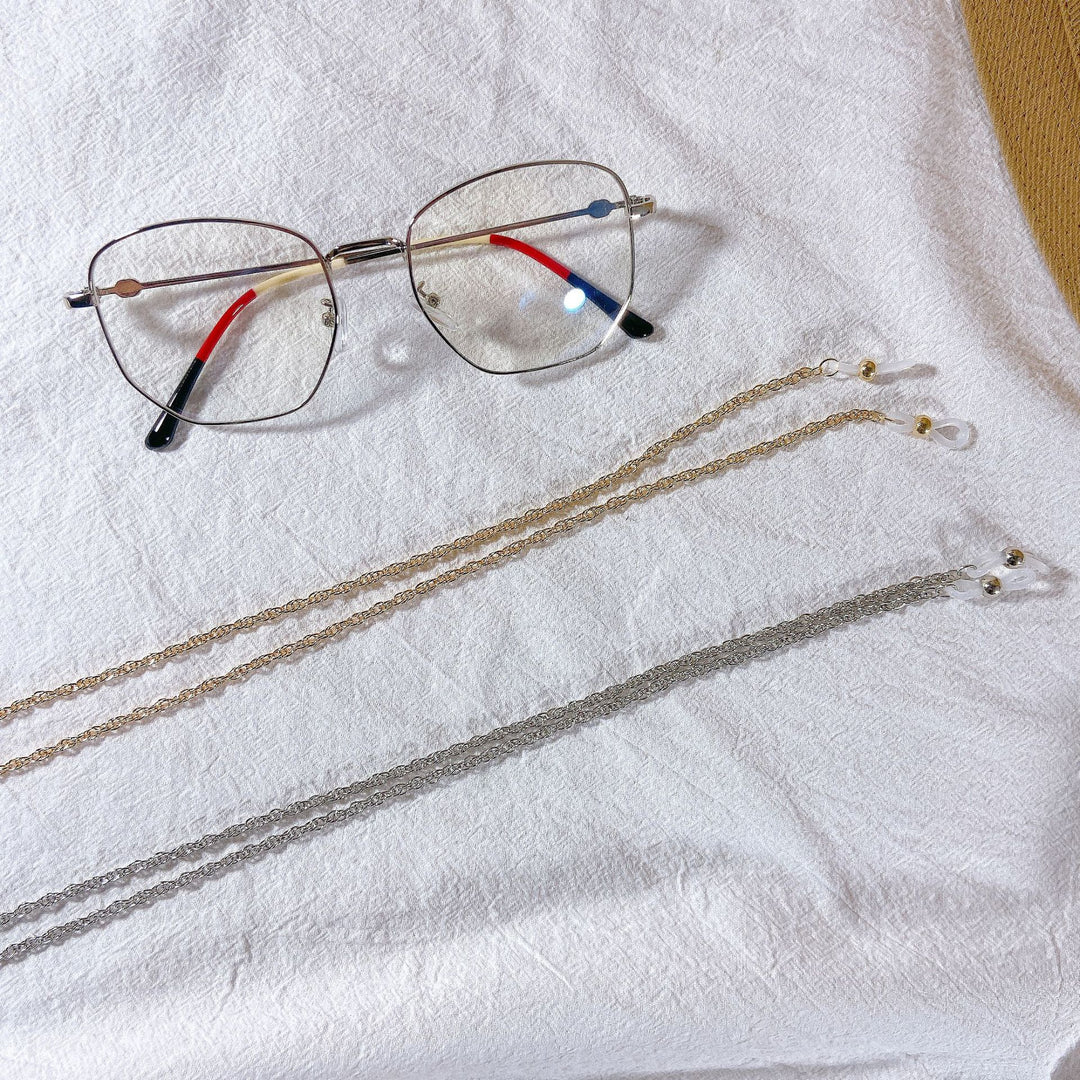 Fashionable glasses frame with chain strap Stornfield