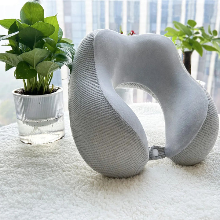 Ladies Ergonomic Neck Support Pillow with Relaxing Massage Function Stornfield