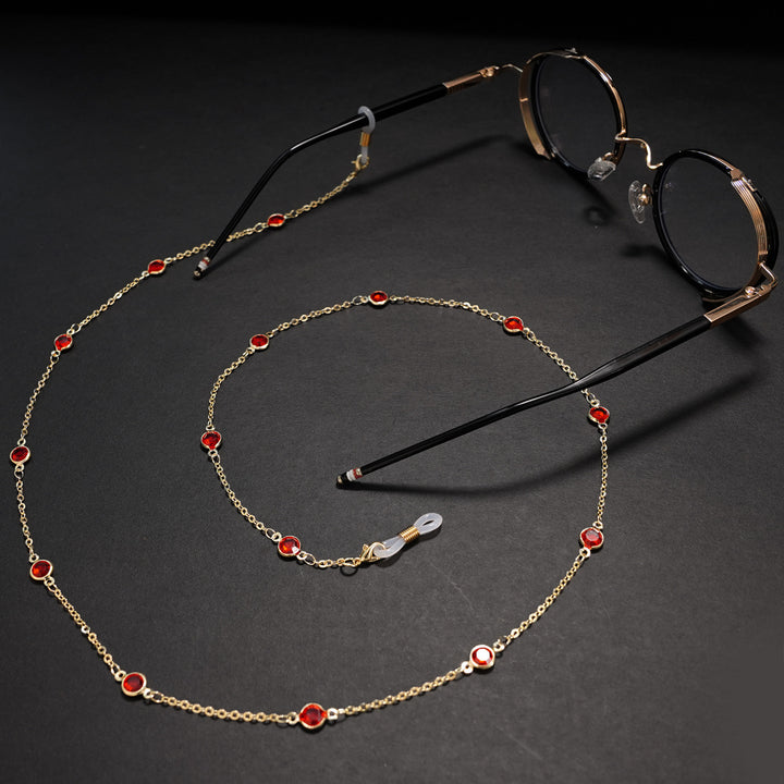 Gemstone-Studded Eyewear Holder Stornfield