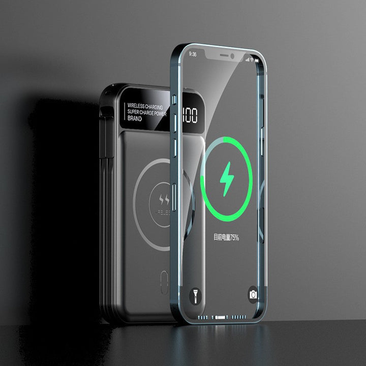 Wireless power bank with innovative fast charging function and digital display Stornfield
