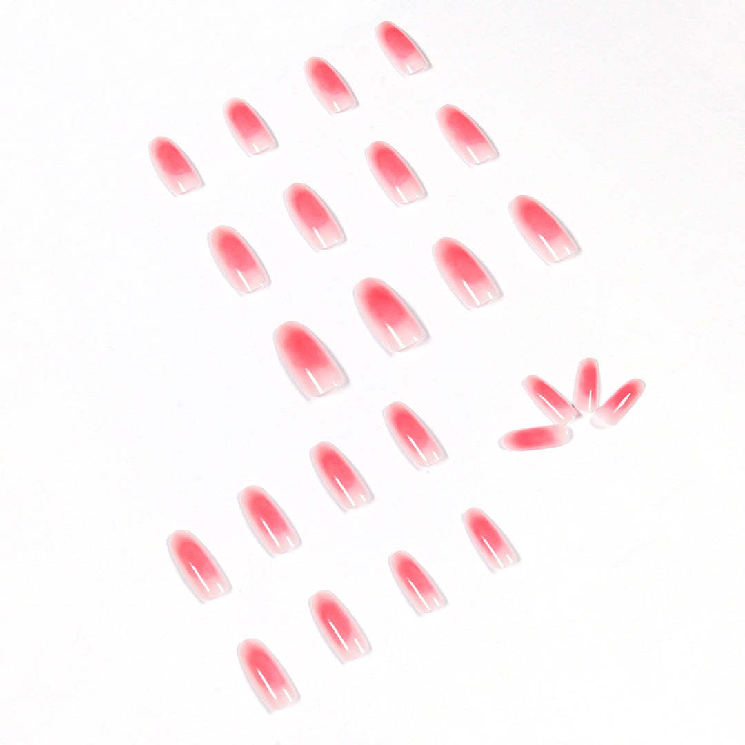 Artful Nail Extensions in Elegant Ombre Design Stornfield