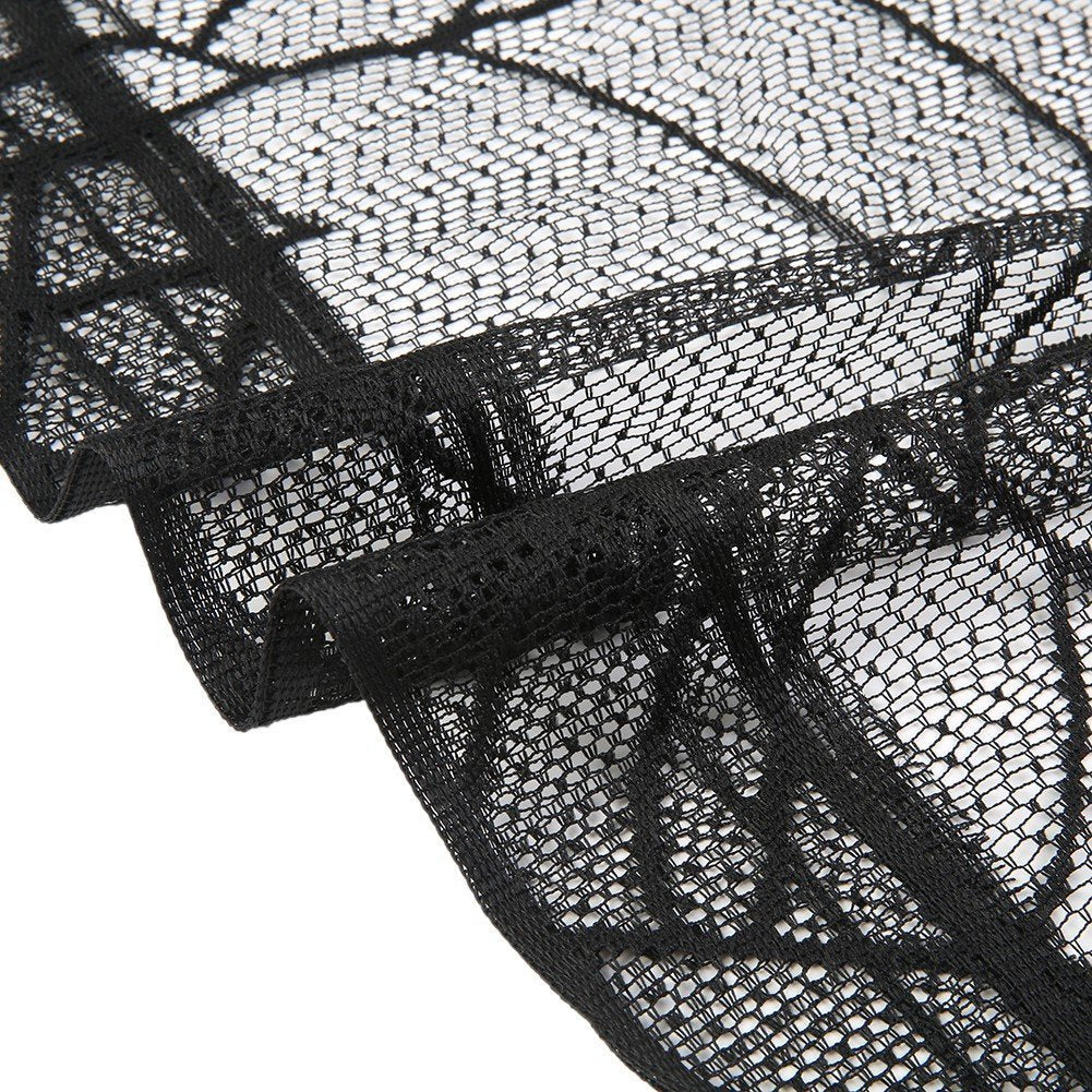 erotic mesh shorts with bat design