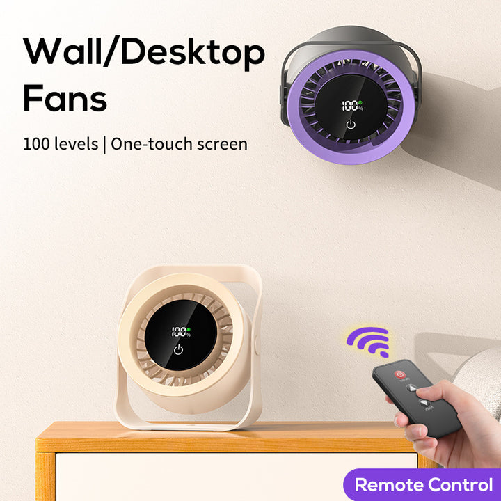 Unisex Compact Digital Personal Fan Stornfield