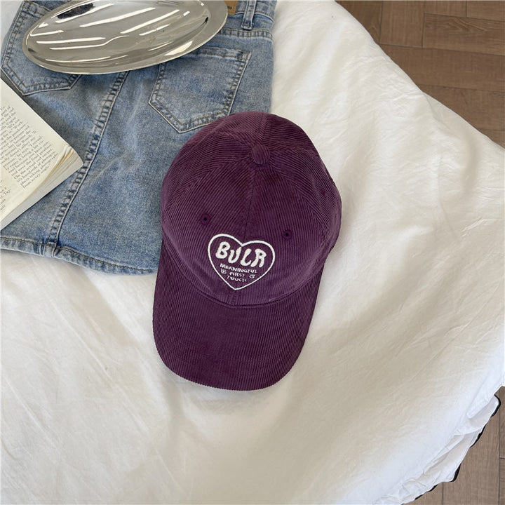 Women's Textured Corduroy Baseball Cap Stornfield