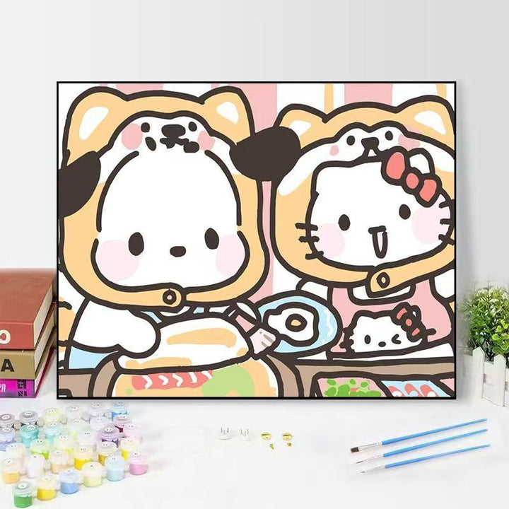 Cute Character Bath Time Wall Art Stornfield