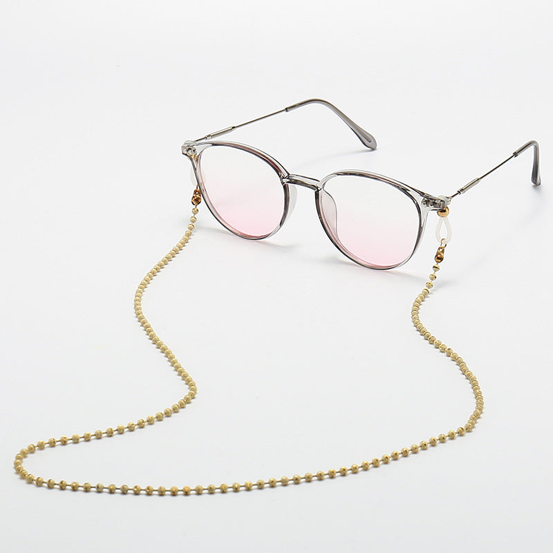 Fashionable Cat-Eye Glasses with Beaded Chain Stornfield