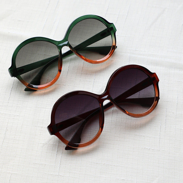 Ladies oversized fashionable sunglasses with unique frame shape Stornfield