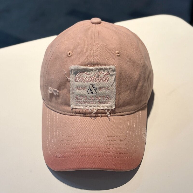 Unisex Vintage-Inspired Distressed Cap Stornfield