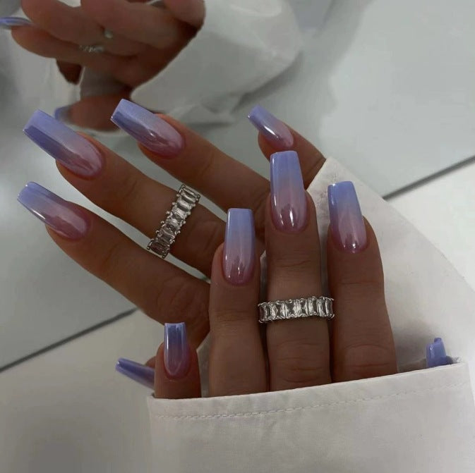 Fashionable Ombre Acrylic Nail Extensions Stornfield