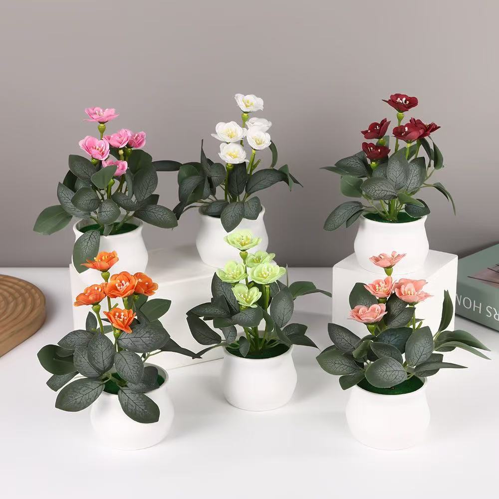 Faux Flower Arrangement for Home Decor Display
