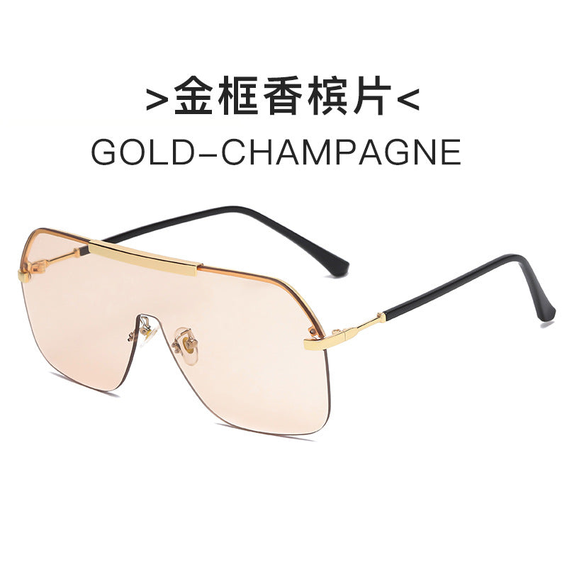Women's extravagant oversized sunglasses with futuristic design Stornfield