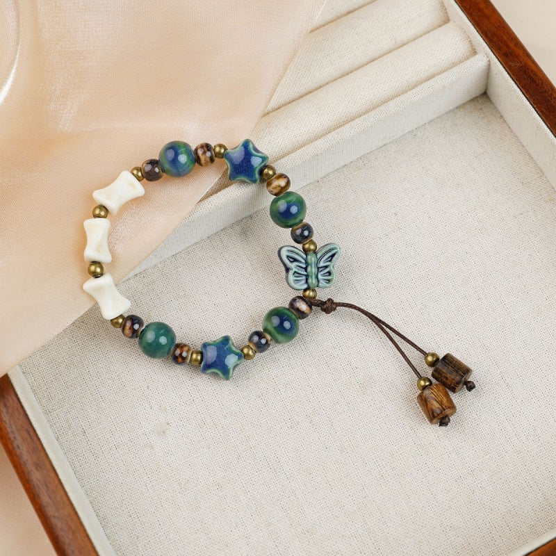 Heart-Shaped Beaded Bracelet Stornfield