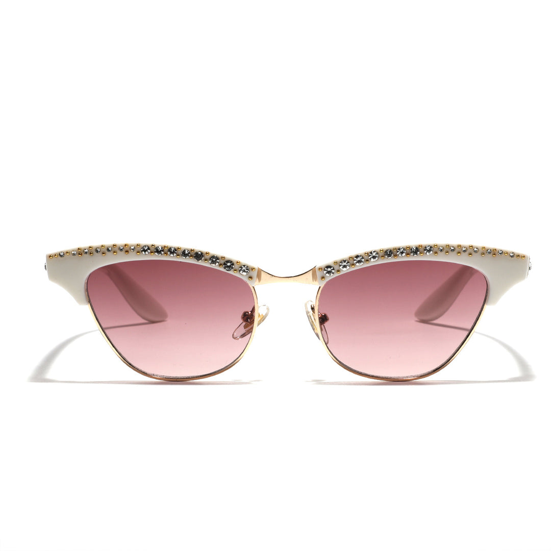 Women's Cat Eye Glasses with Elegant Glitter Details Stornfield