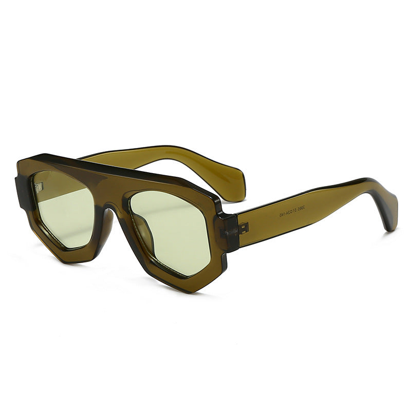 Bold Geometric Shield Sunglasses Stornfield