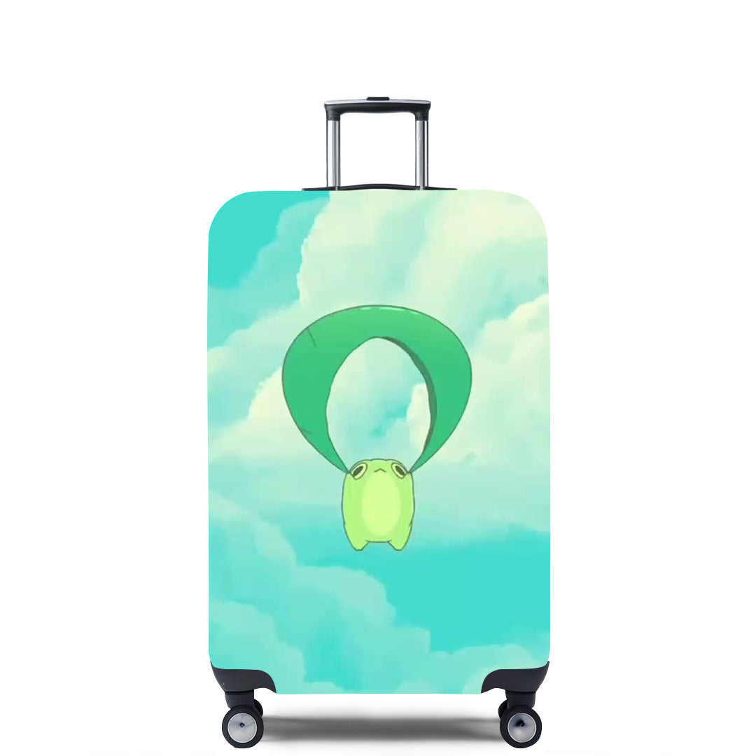 Unisex Hard Shell Suitcase with Creative Travel Motif Stornfield