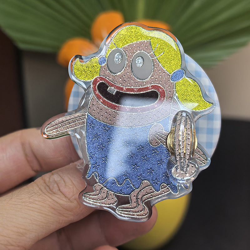 Cute Character Enamel Pin Stornfield