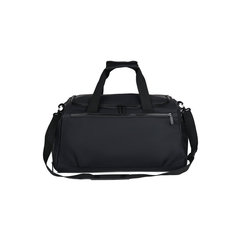 Sporty travel bag with reinforced carrying handles and multiple compartments Stornfield