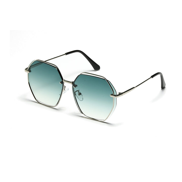 Women's fashionable octagonal sunglasses with elegant frame Stornfield