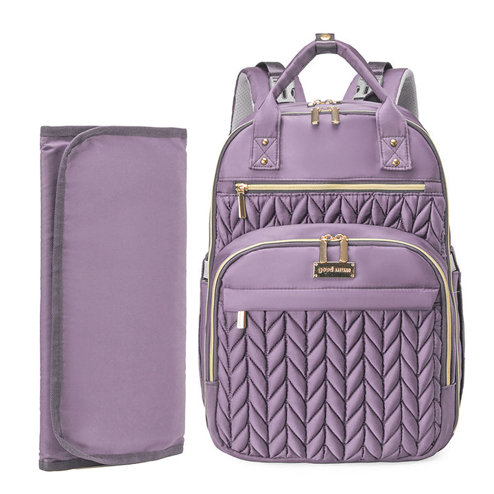 Stylish Quilted Diaper Backpack Stornfield