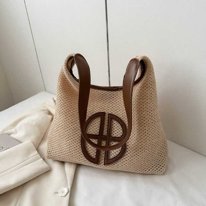 Elegant Woven Market Tote