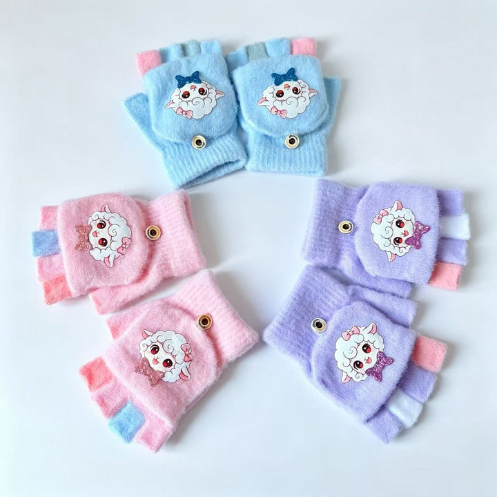 Heart Embellished Fingerless Gloves Stornfield