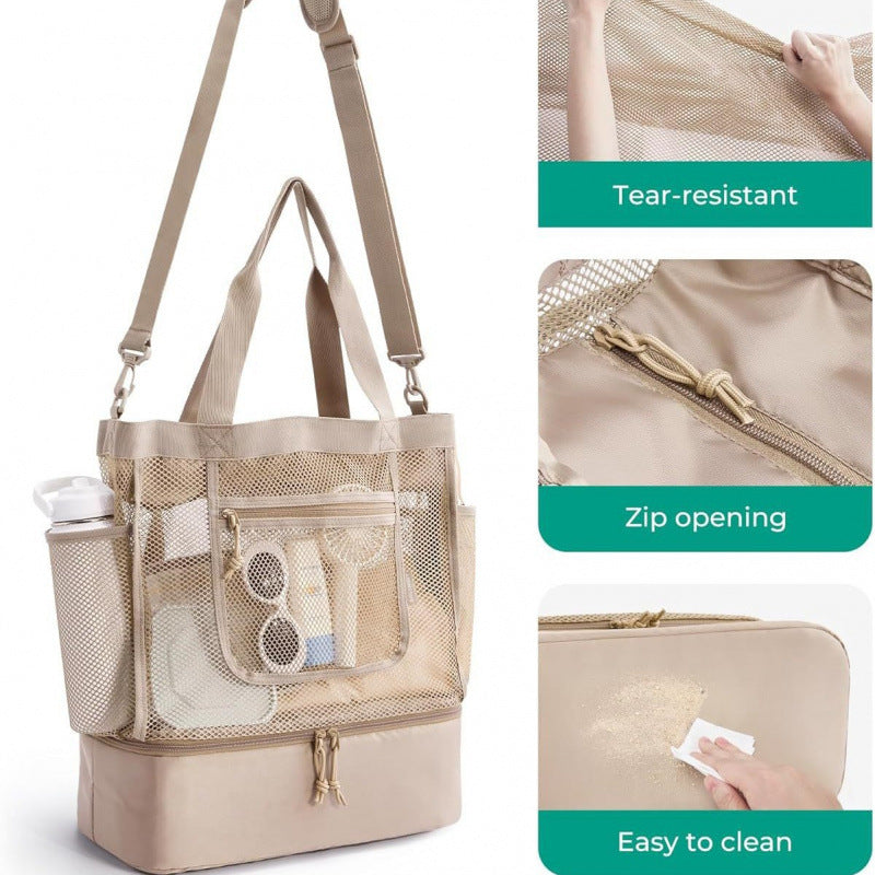 Cooler and transport bag with insulated interior Stornfield