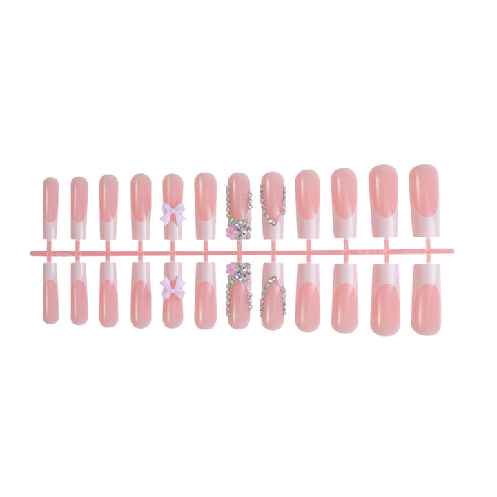 Decorative Press-On Nail Design Stornfield