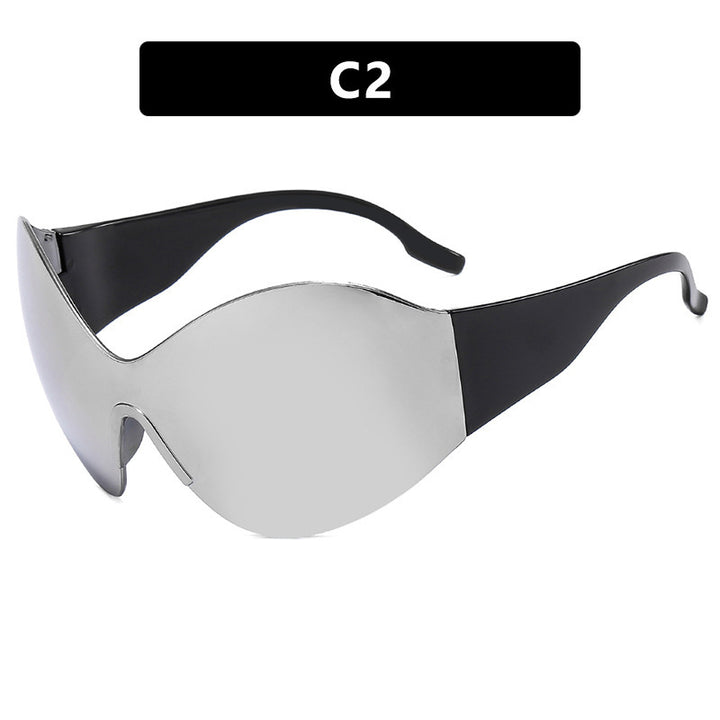 Women's visor-style sunglasses with innovative protection design Stornfield